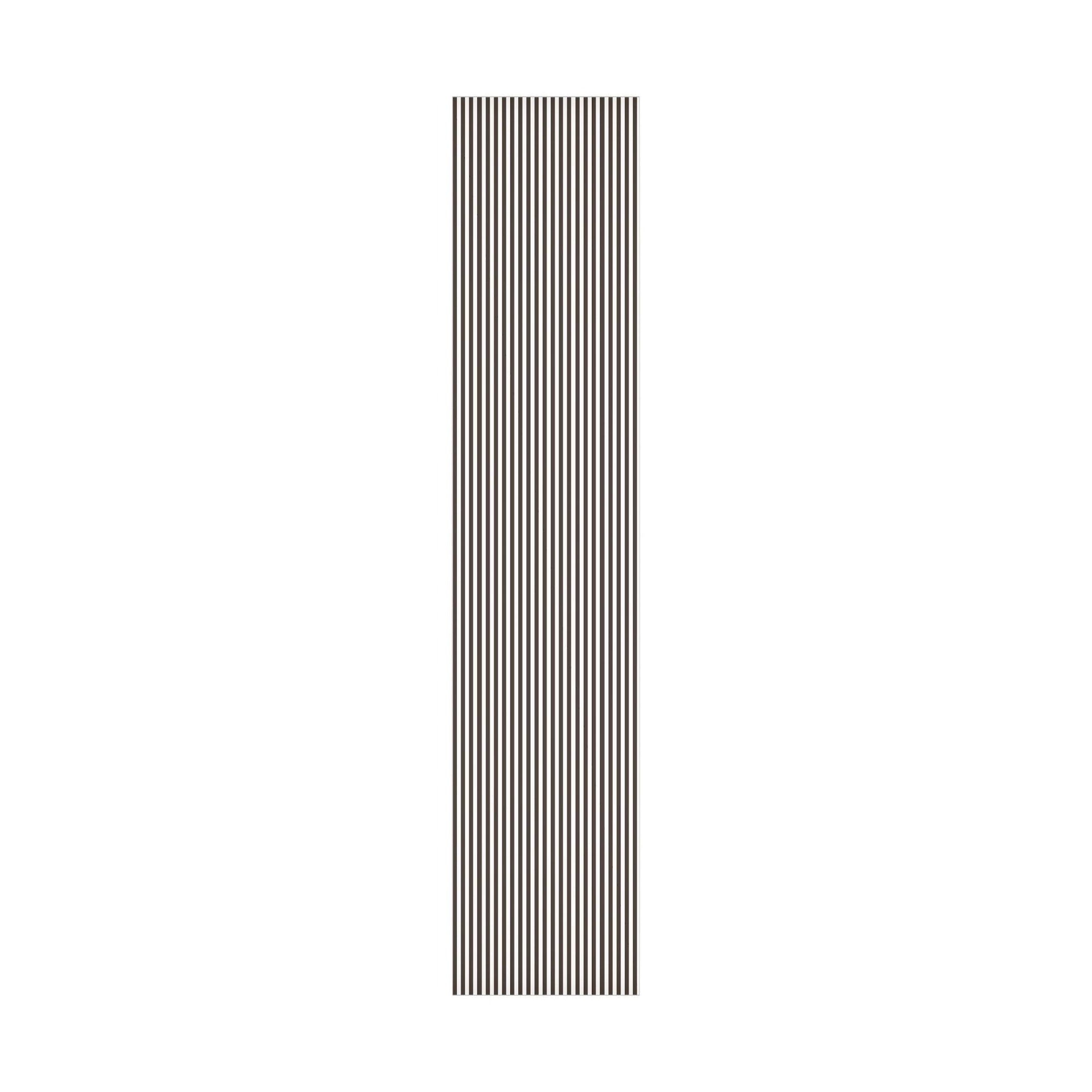 Espresso Brown Stripe Wrapping Paper