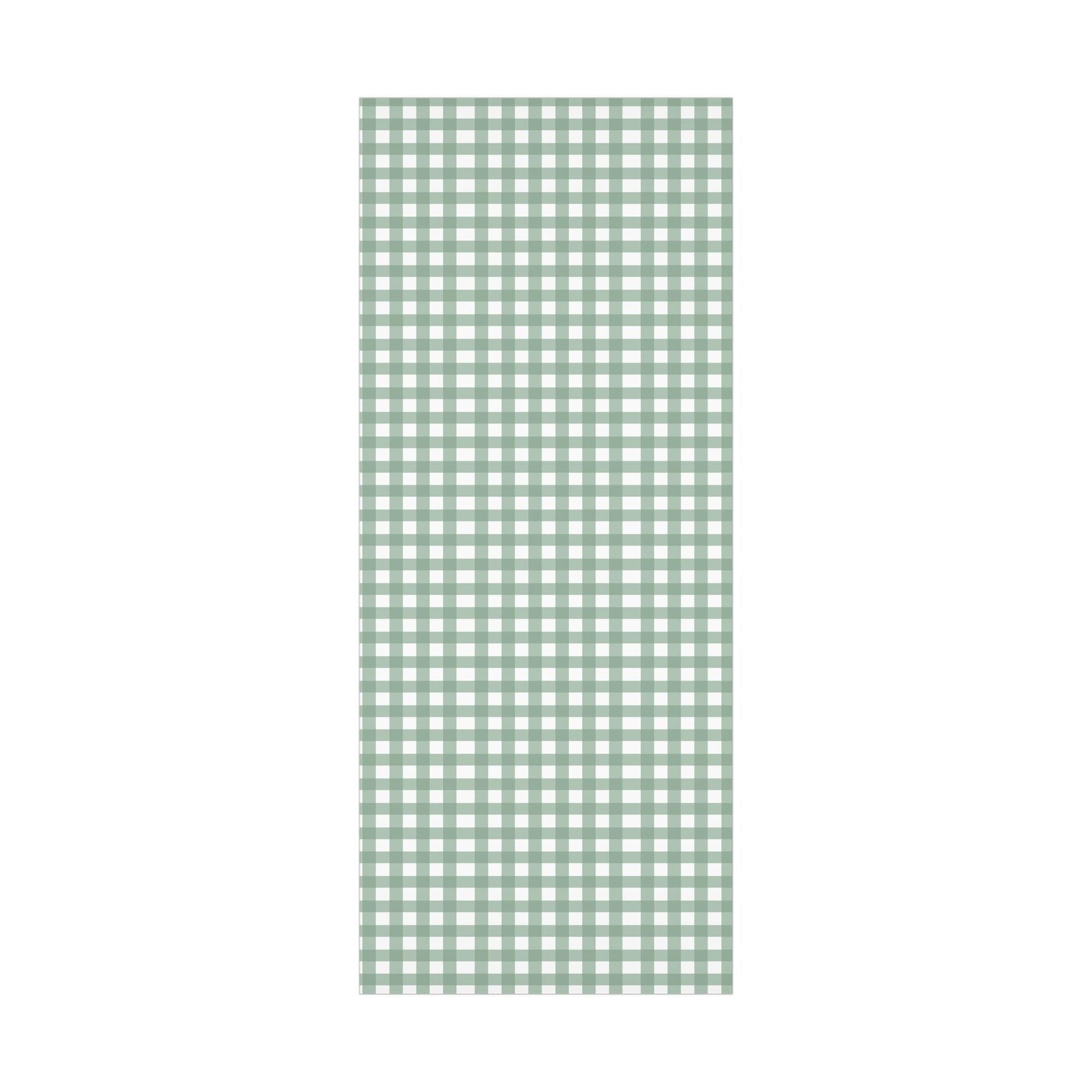 Light Green Striped Wrapping Paper