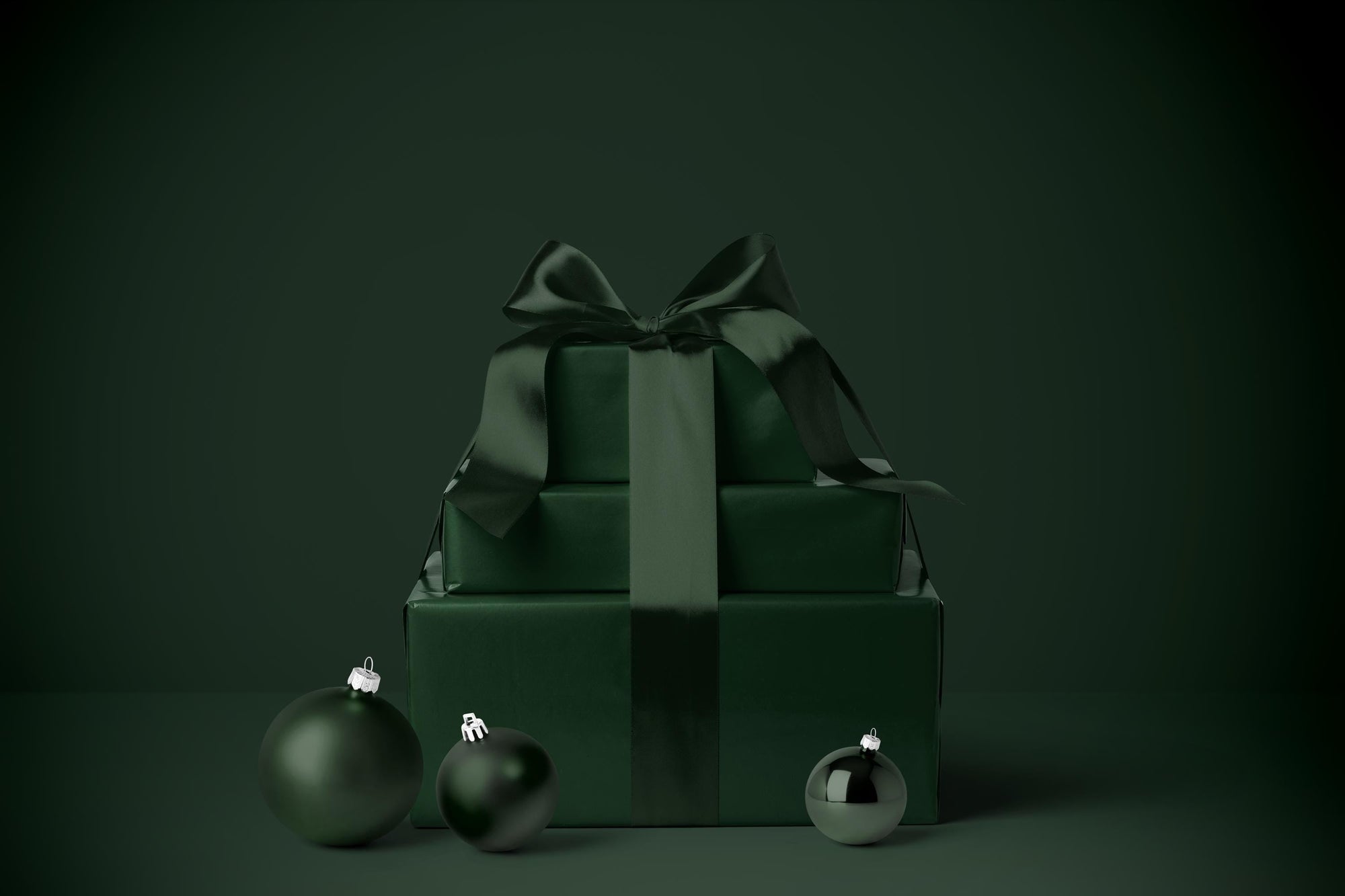 Hunter Green Solid Color Wrapping Paper