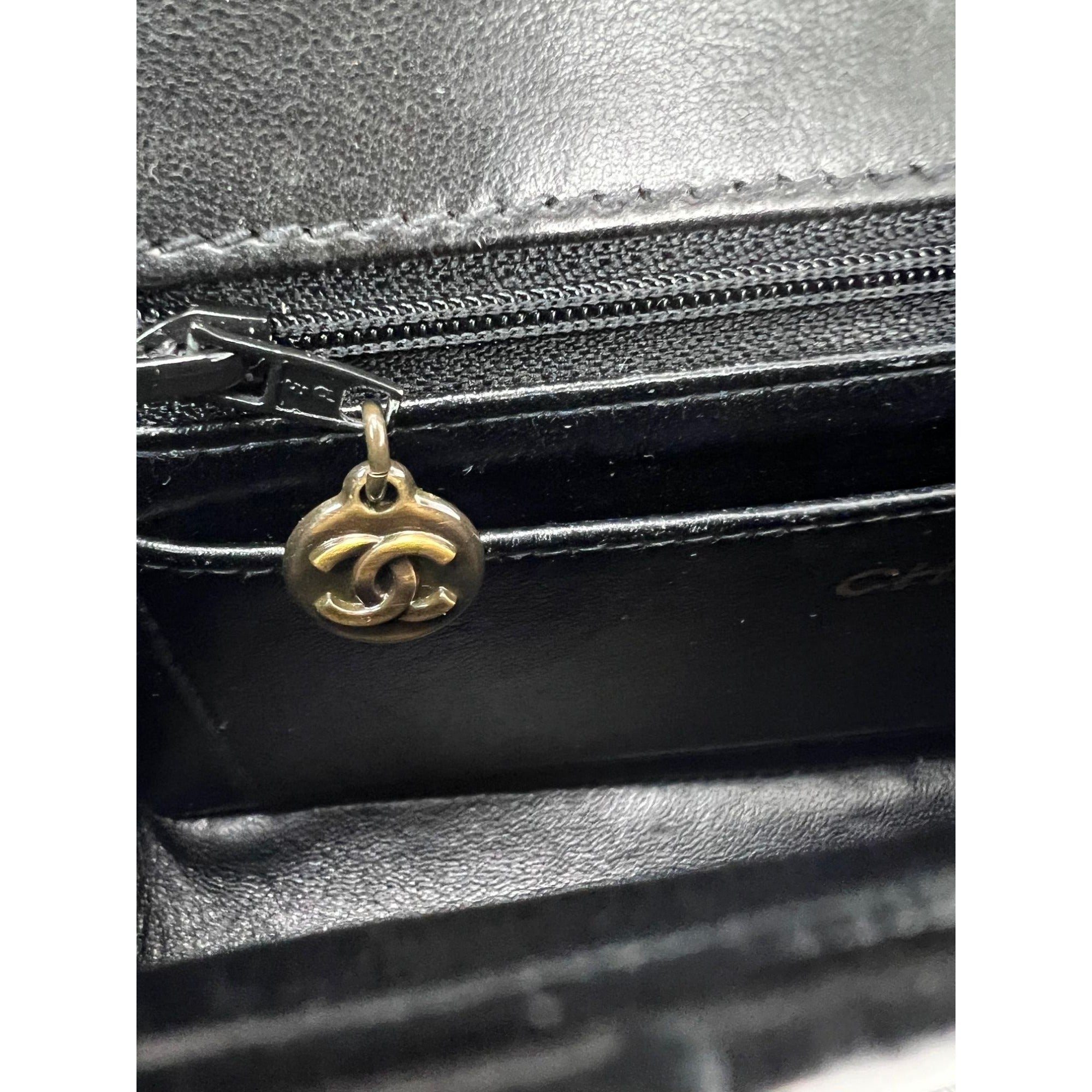 Chanel Vintage Quilted Lambskin Classic Single Flap Bag