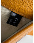 Gucci XKai GG Supreme Slim Vintage Sun Oil Bear Belt Sling Bag