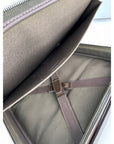 Louis Vuitton Taiga Odessa Laptop Brown Leather Briefcase