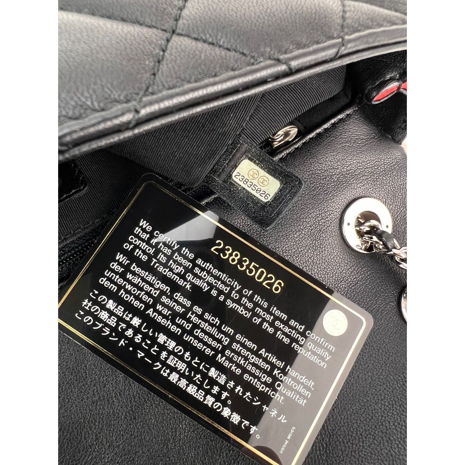 Chanel Lambskin Plexiglass Quilted Medium Cuba Color Flap Bag