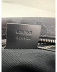 Gucci Black GG Supreme Selleria Square Messenger Bag
