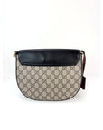 Gucci GG Supreme Web Padlock Black Messenger Shoulder Bag