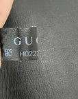 Gucci GG Supreme Web Padlock Black Messenger Shoulder Bag