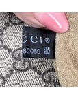 Gucci GG Supreme Web Padlock Black Messenger Shoulder Bag