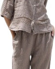 Cherishh Linen Pants C6524