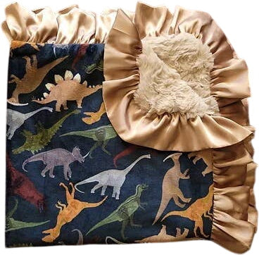 Dinosaur Teether Blanket