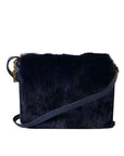 Dolce & Gabbana Blue Mink Shoulder Bag