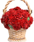 Dolce & Gabbana Bouquet Wicker Basket Box Bag