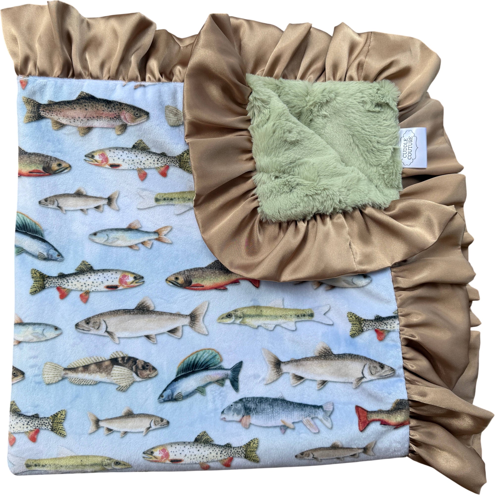 Gone Fishing Teether Blanket