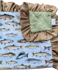 Gone Fishing Teether Blanket