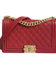 Chanel Lambskin Medium Boy Flap Bag