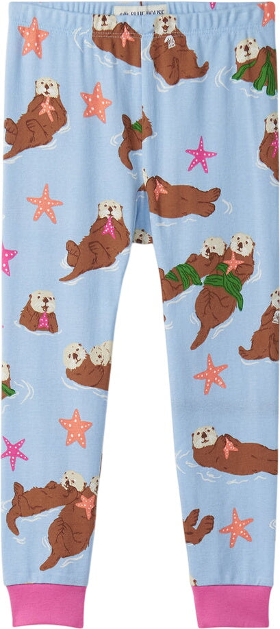 Hatley Happy Otters Pajama Set