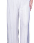 Tina Stephens Mercedes Foldover Waist Silk Pant PL203