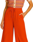 Orly Flowy Cropped Pants 261173