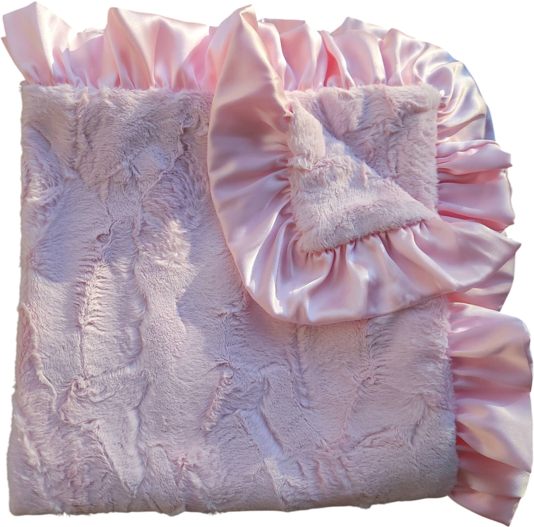 Pink Teether Blanket