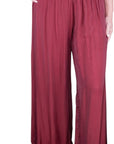 Tina Stephens Mercedes Foldover Waist Silk Pant PL203