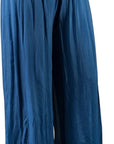 Tina Stephens Mercedes Foldover Waist Silk Pant PL203