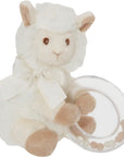 Bearington Lil Alma Llama Baby Rattle 195771