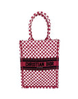 Dior Canvas Dior Amour Dots Vertical Book Tote