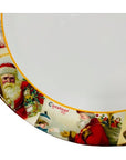 Vintage Santa Serving Platter