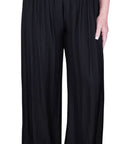 Tina Stephens Mercedes Foldover Waist Silk Pant PL203