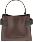 Brunello Cucinelli Chocolate Handbag