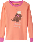 Hatley Happy Otters Pajama Set