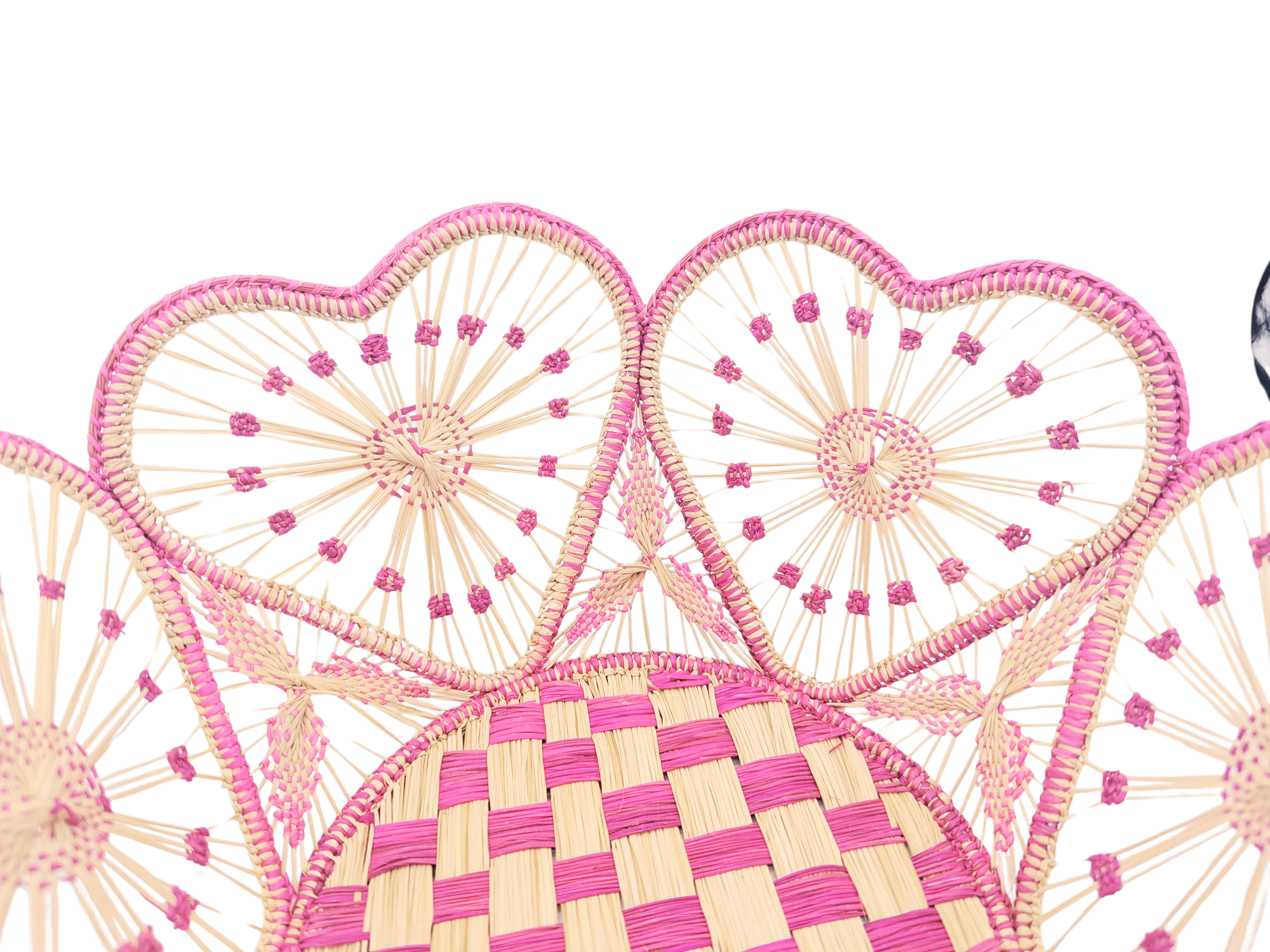 Heartfelt Handwoven Iraca Bread Basket
