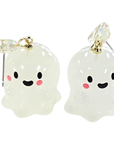 Ghost Stud Dangle Earrings – Kawaii Halloween Resin