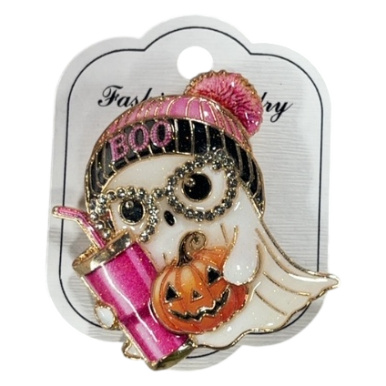 Boo Ghost Brooch