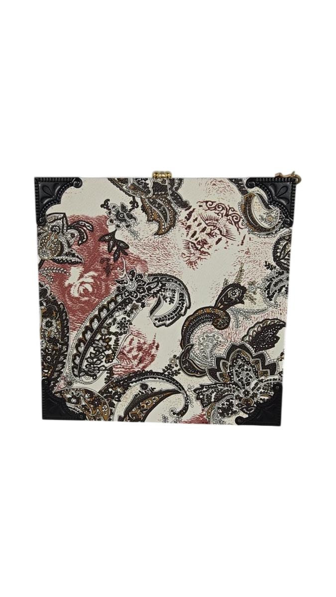 La Gloria Cubana Cigar Box Paisley Crossbody Purse