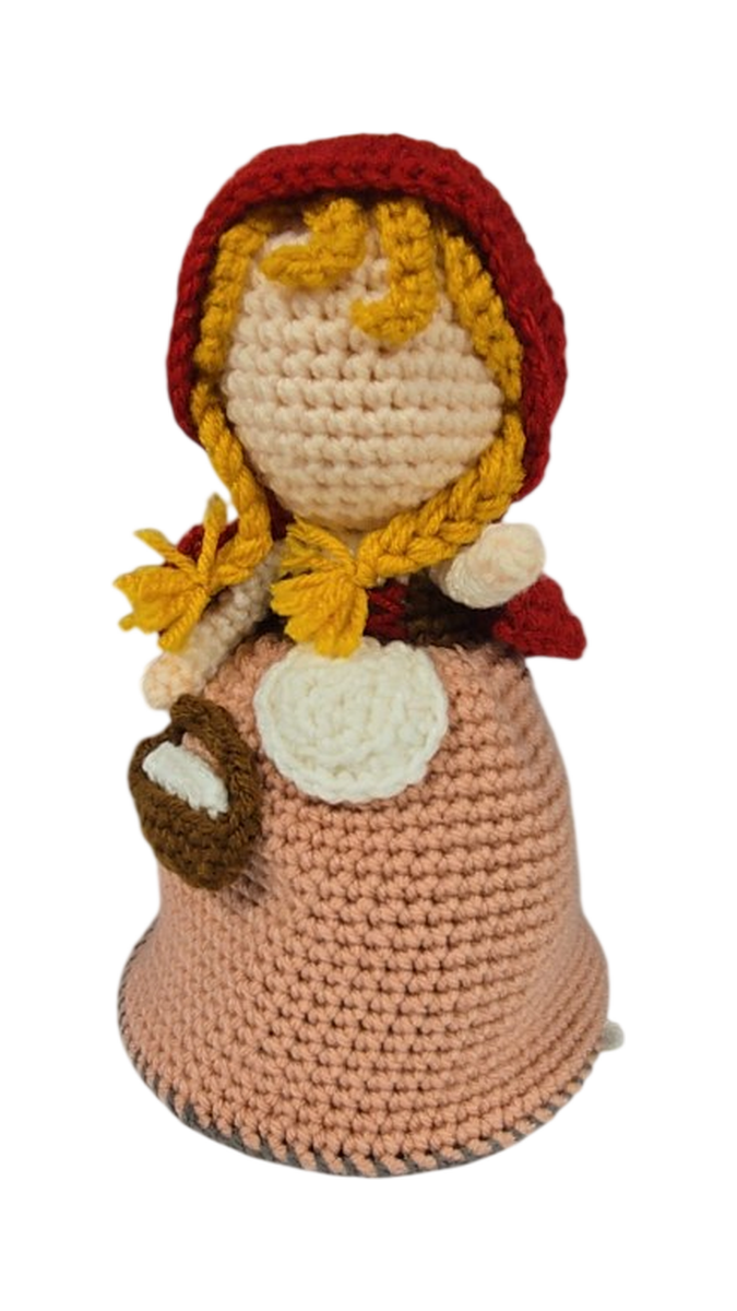 Little Red Riding Hood Crochet Amigurumi Doll