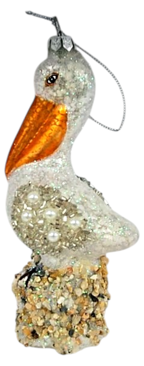 Pelican Christmas Tree Ornament