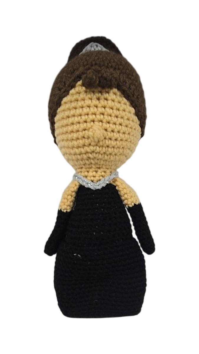 Audrey Hepburn Crochet Amigurumi Doll
