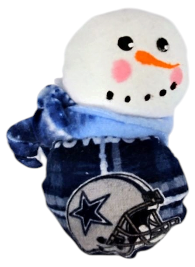 Dallas Cowboys Snowman Plush Figurine