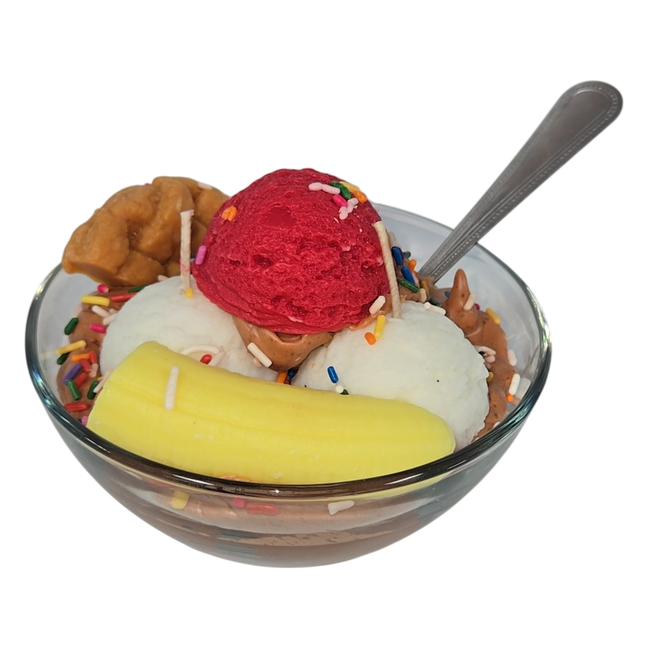 Sundae Dessert Candle