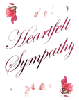 Heartfelt Sympathy Floral Greeting Card