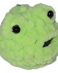 Frog Squishy Pom Pom Keychain