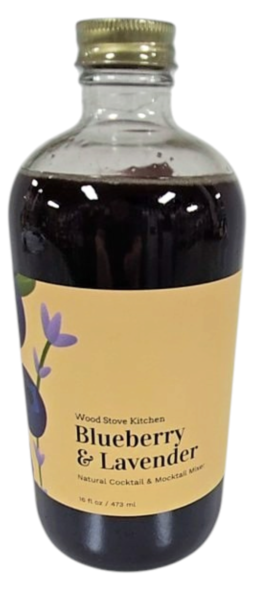 Wood Stove Kitchen Blueberry &amp; Lavender Cocktail &amp; Mocktail Mixer