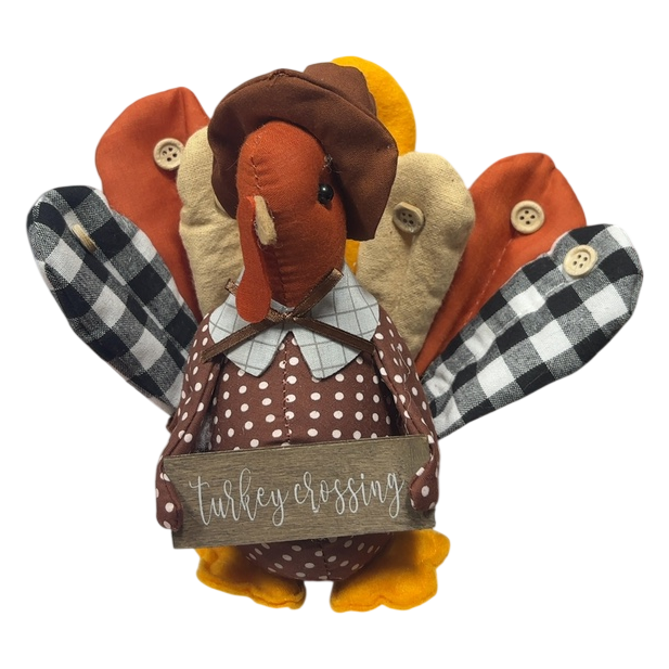 Turkey Crossing Decor