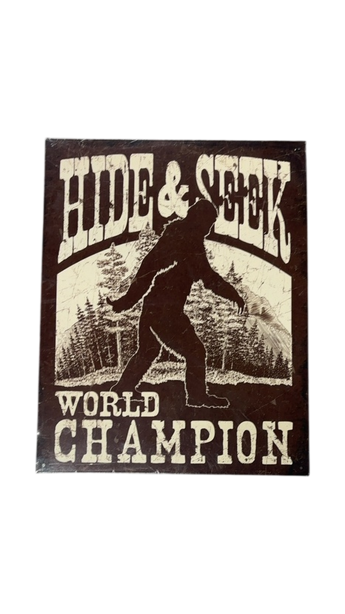 Hide &amp; Seek World Champion (Sasquatch)