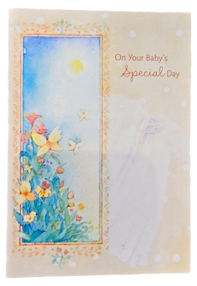 On Your Baby's Special Day Congratulations Greeting Card