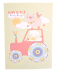 Sweet Baby Farm Animals Greeting Card