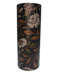 Floral Dark Botanical Car Cup Holder Tissue Tube