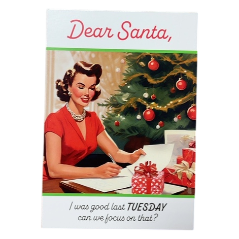 Christmas Greeting Card (Vintage Inspired)