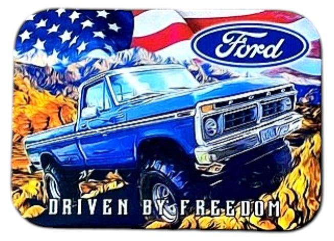 Ford Driven by Freedom Magnet