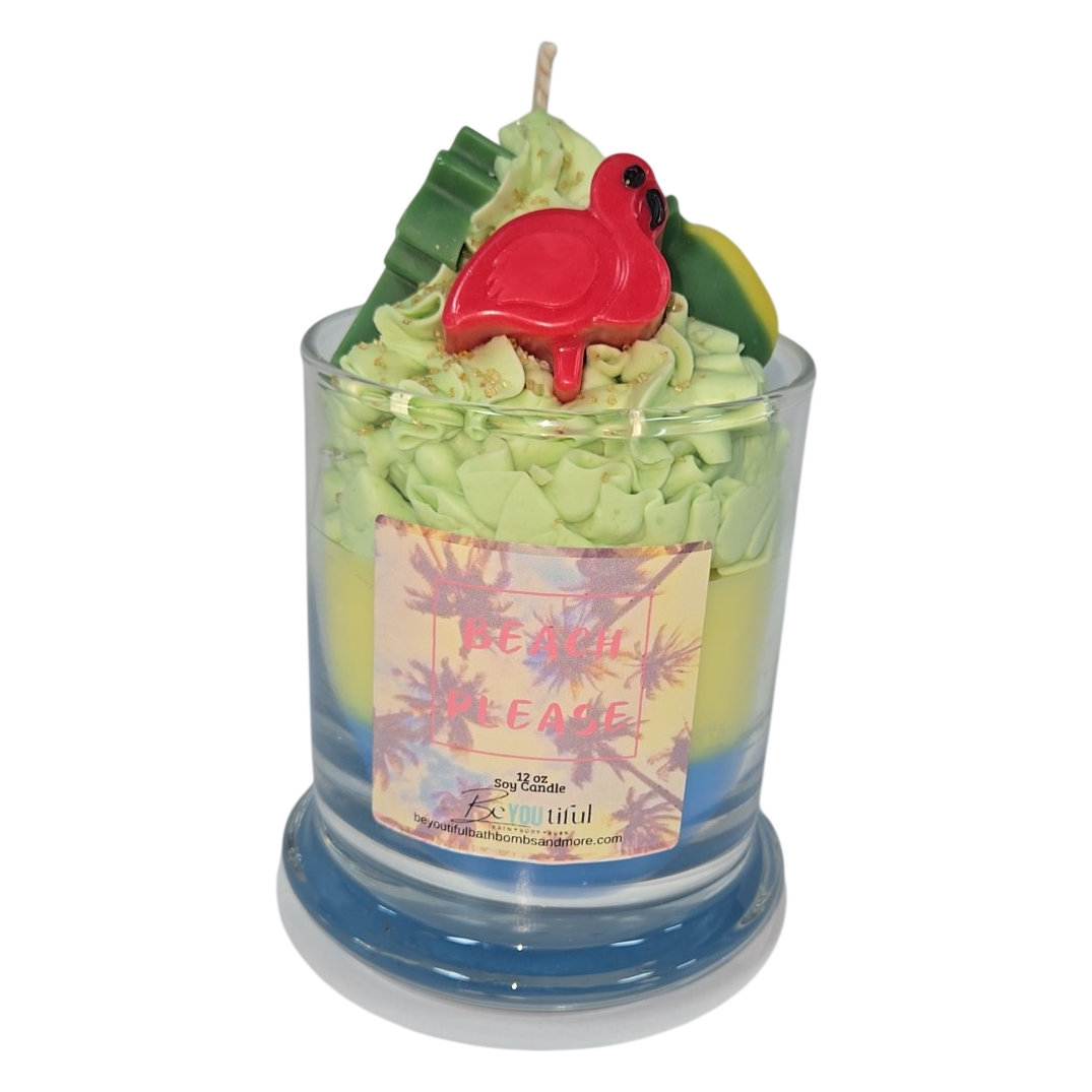 Beach Please Candle
